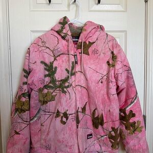 Women’s Real Tree Pink Camo Coat
